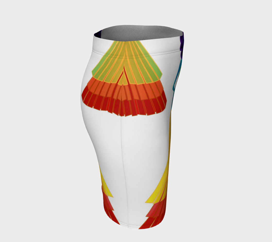 TSX Design House Logo Fitted Skirt preview #3