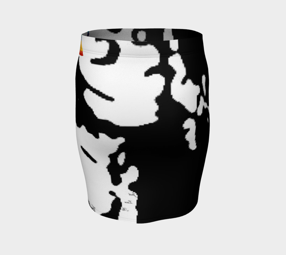 Self Love fitted skirt preview #4