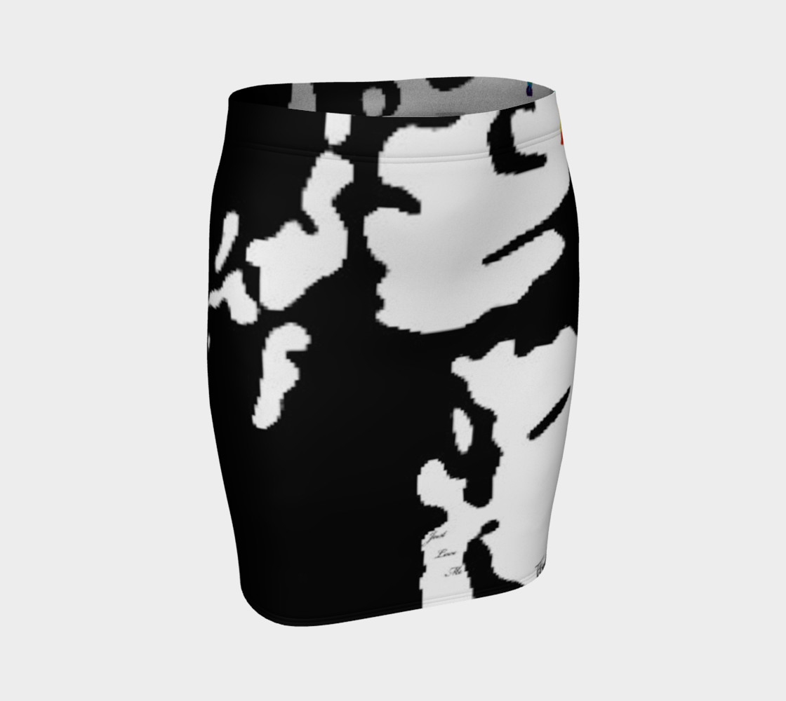 Self Love fitted skirt preview #1