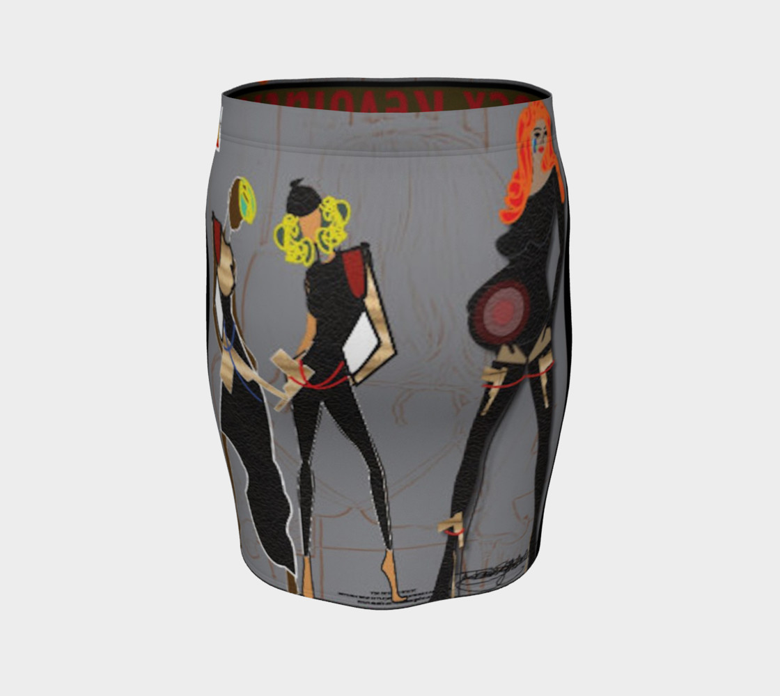 SxRevolution Fitted Skirt preview #4
