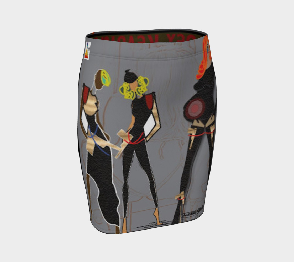 SxRevolution Fitted Skirt preview #1