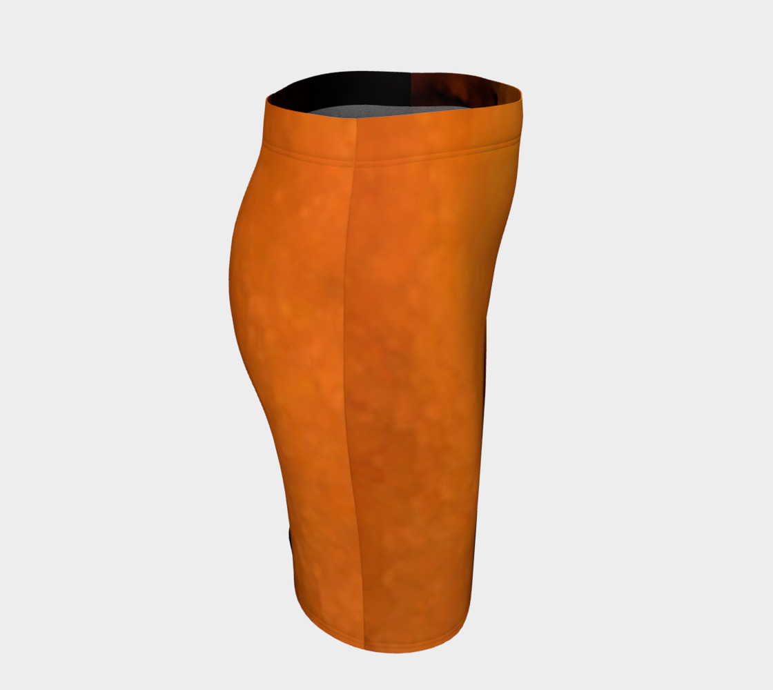 Forward fitted skirt preview #3