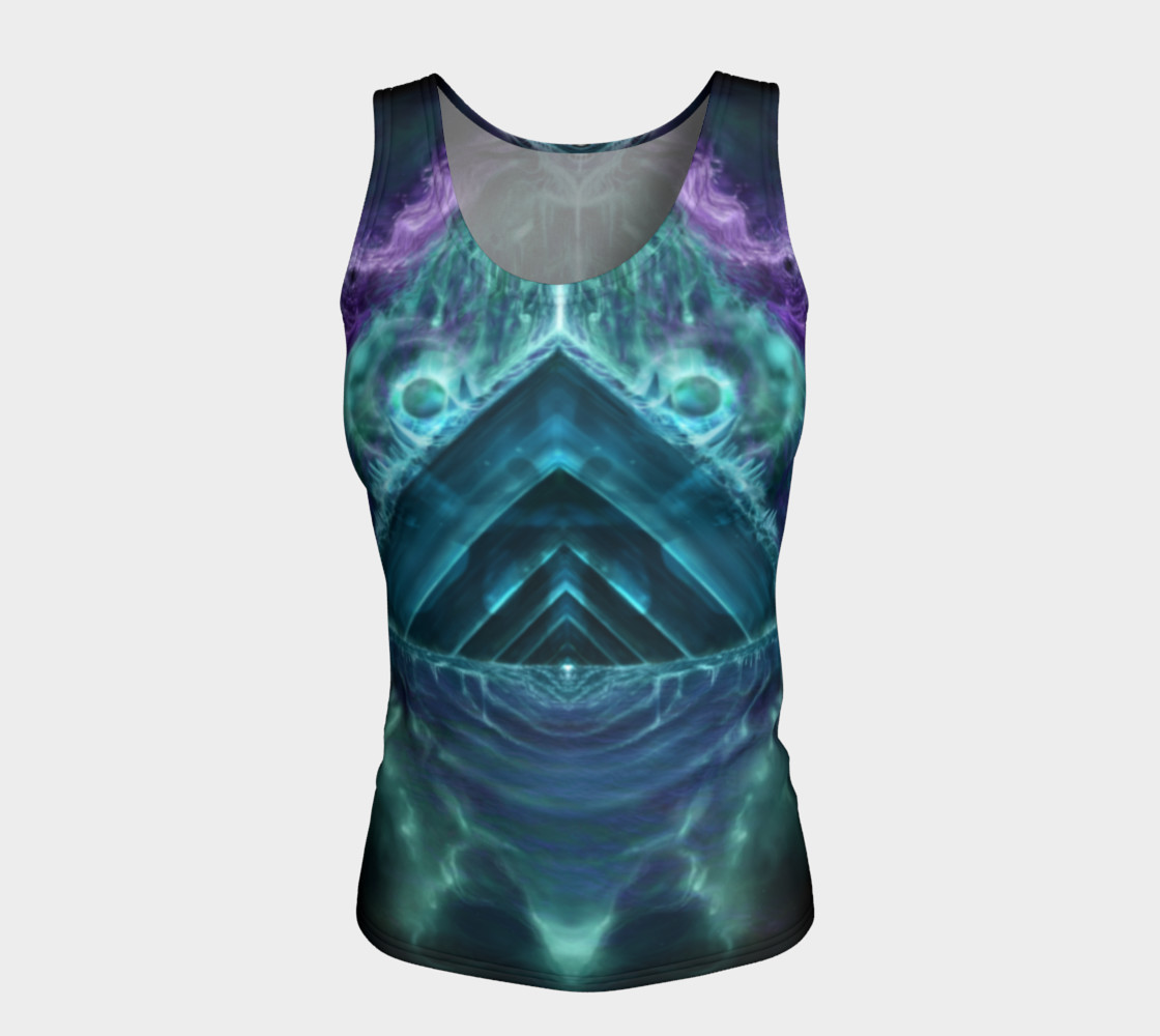 Life is a gift fitted tank preview #5