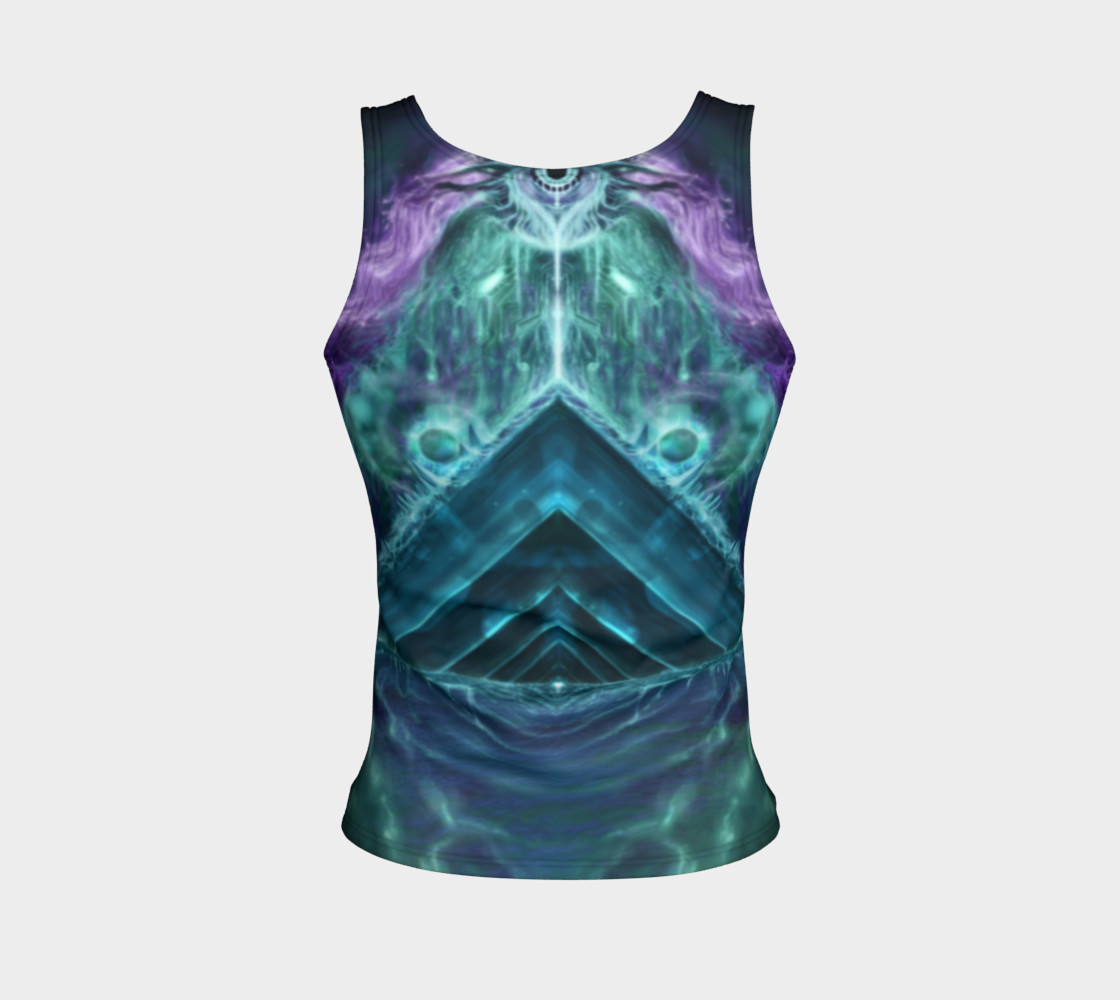 Life is a gift fitted tank preview #2