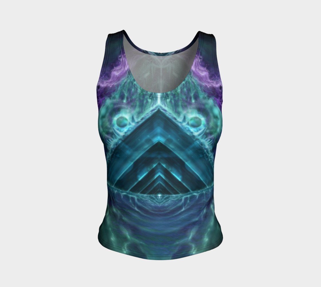 Life is a gift fitted tank preview #1