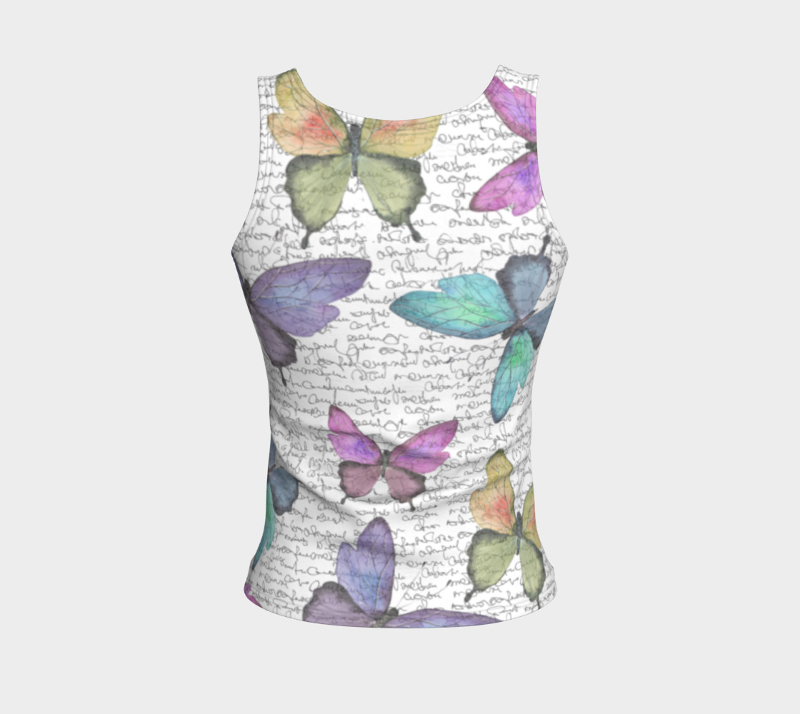 Butterfly (white) preview #2