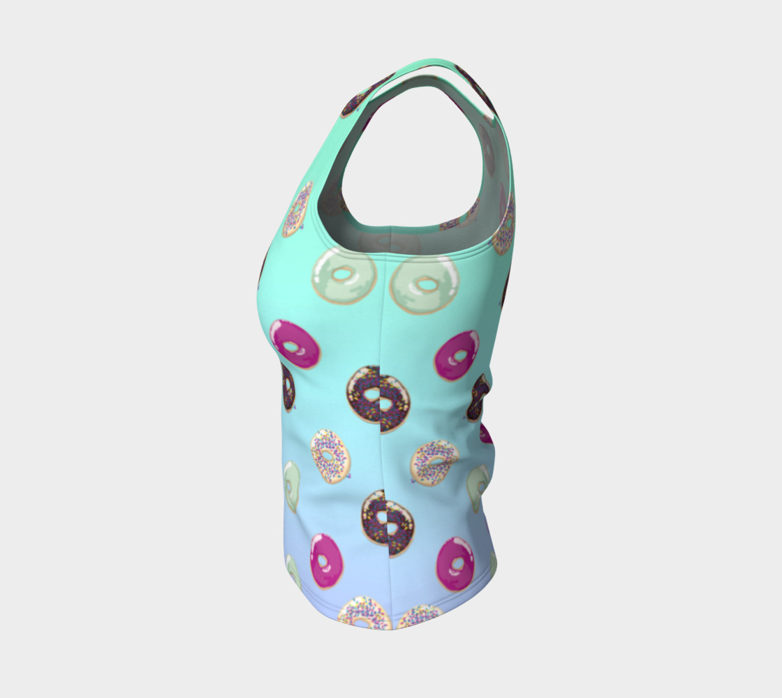 Donut fitted top preview #3