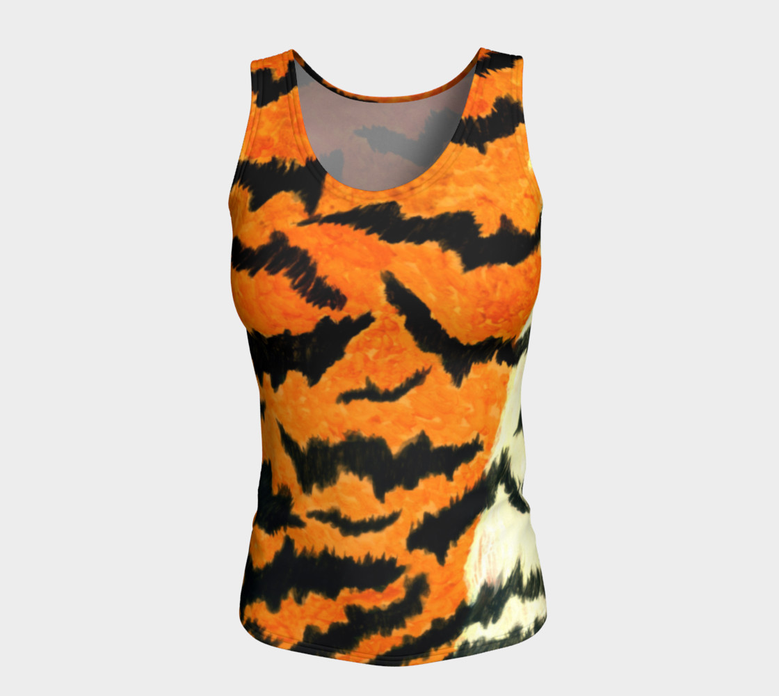 Orange tiger fur preview #5