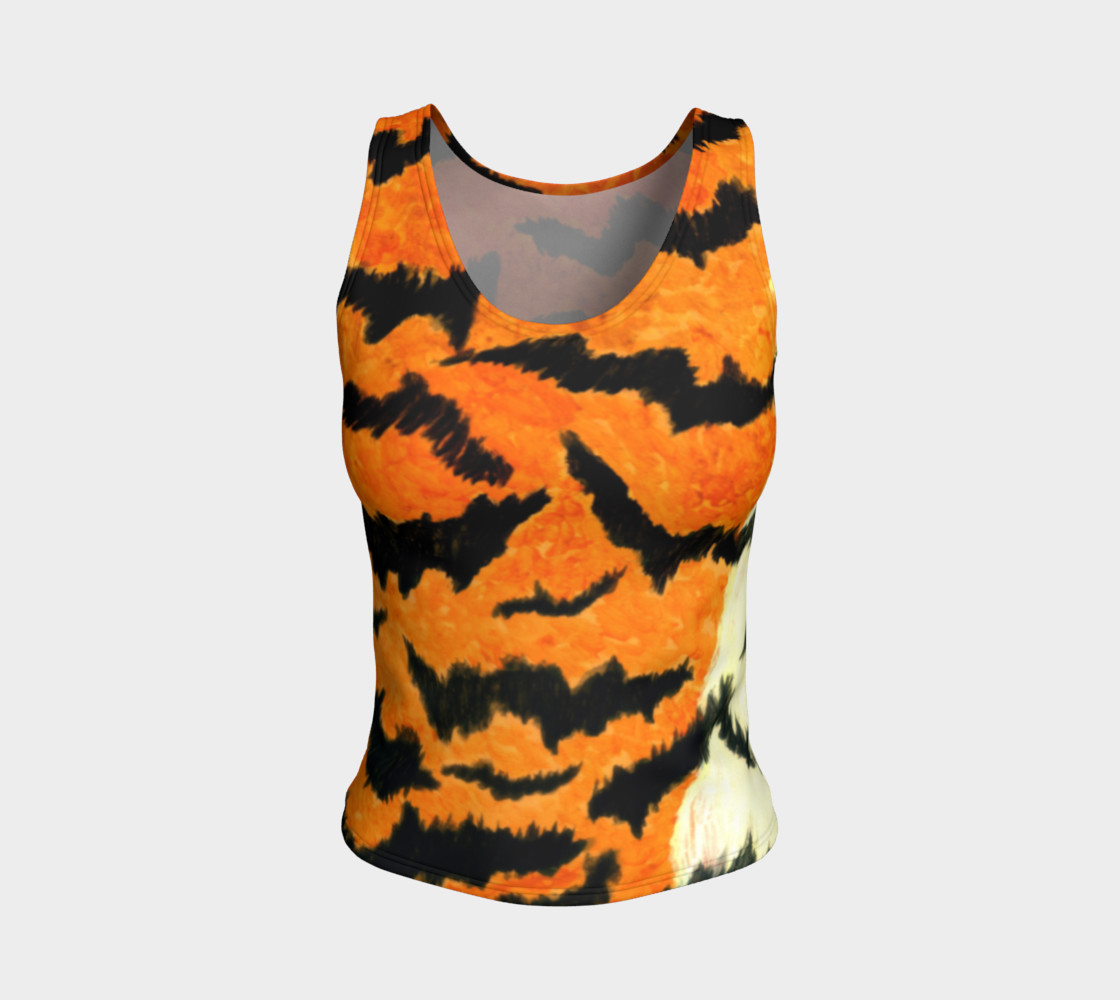Orange tiger fur preview #1
