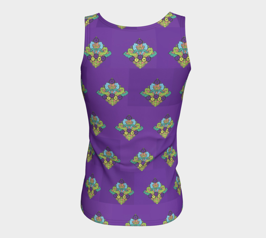 Aperçu de The Diamond Life Fitted Tank Top #6