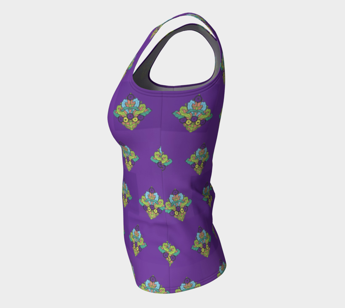 Aperçu de The Diamond Life Fitted Tank Top #7