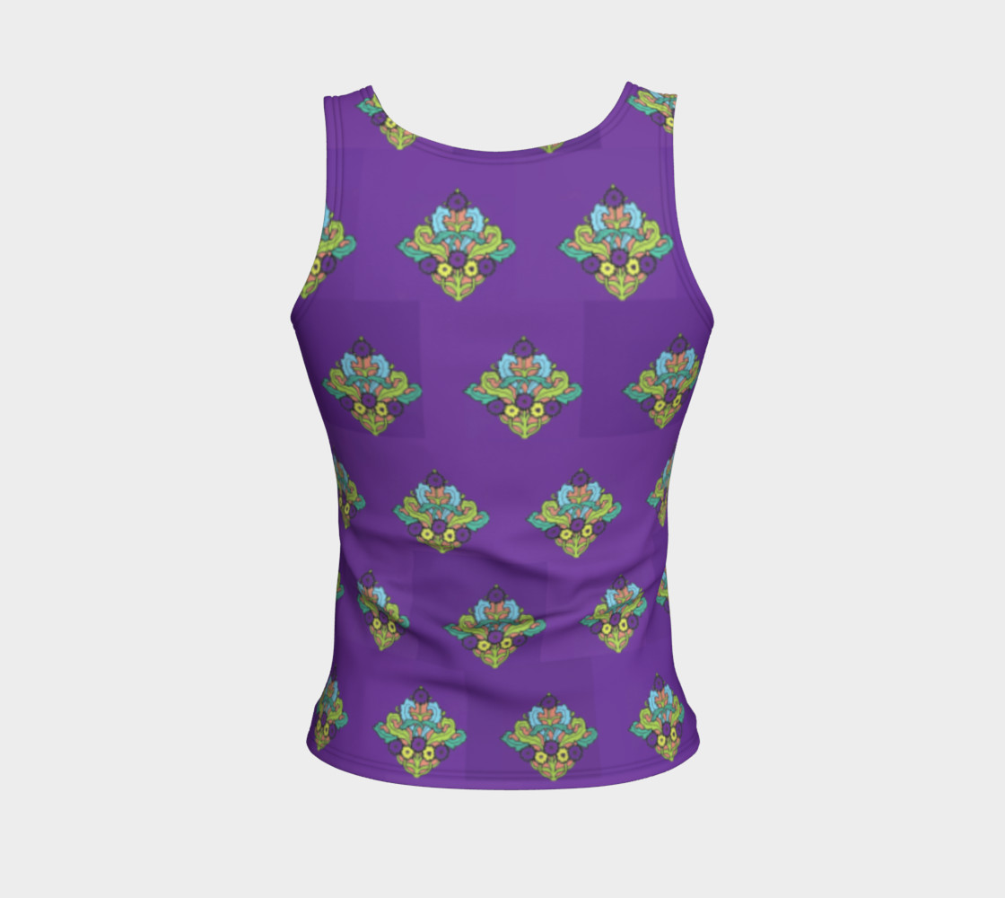 Aperçu de The Diamond Life Fitted Tank Top #2