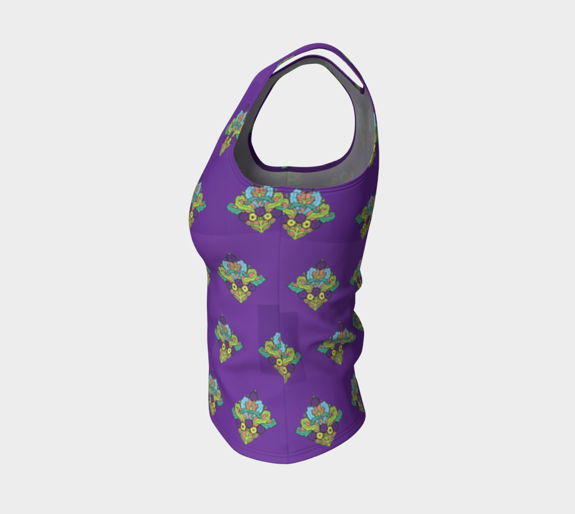 Aperçu de The Diamond Life Fitted Tank Top #3