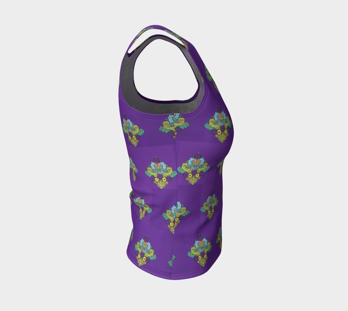 Aperçu de The Diamond Life Fitted Tank Top #4