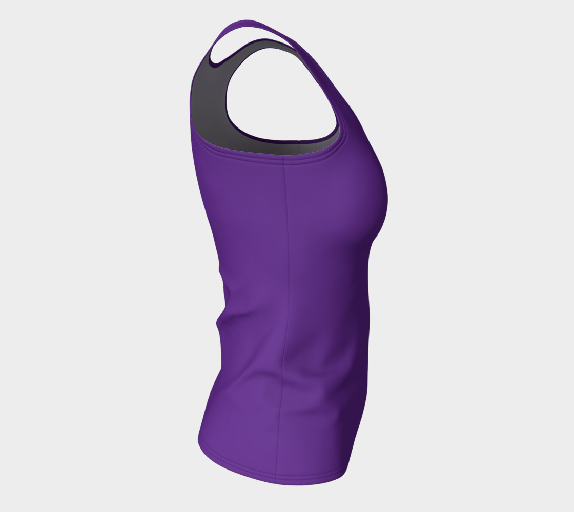 Aperçu de Solids Hyacinth Fitted Tank #8