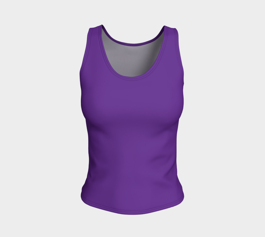 Aperçu de Solids Hyacinth Fitted Tank #1