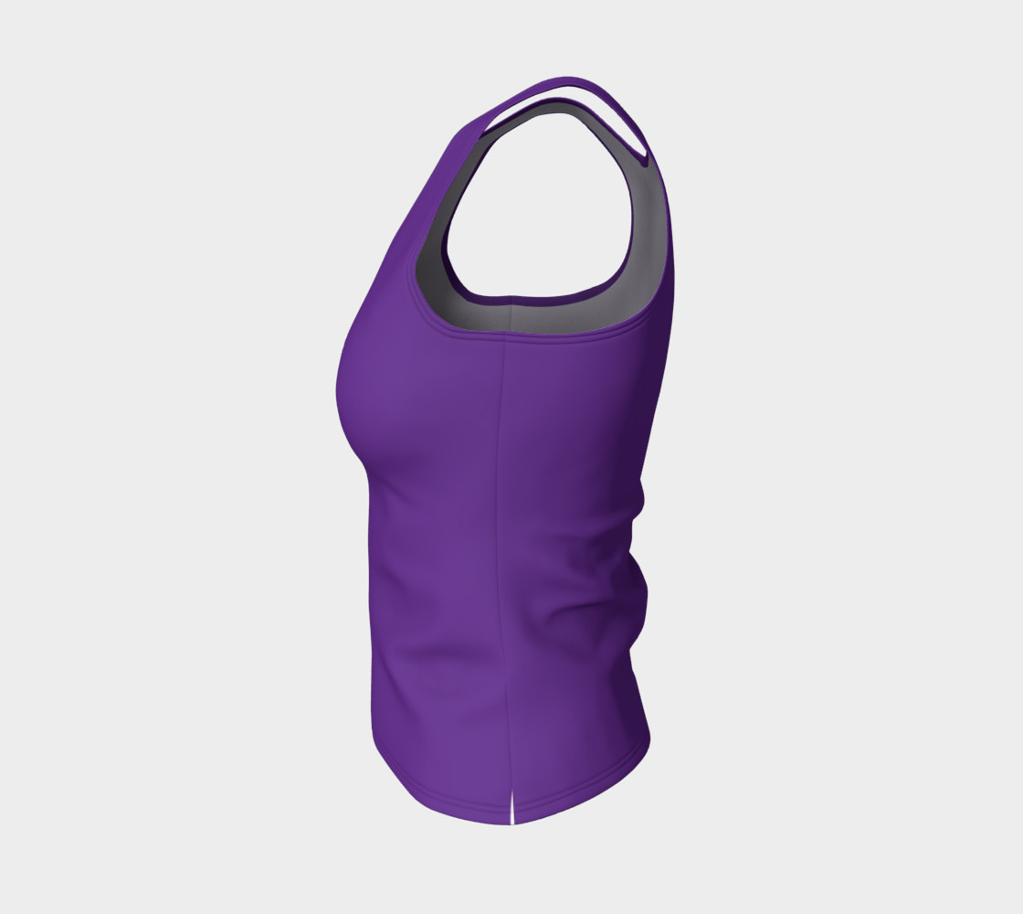 Aperçu de Solids Hyacinth Fitted Tank #3