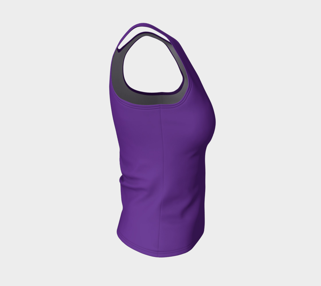 Aperçu de Solids Hyacinth Fitted Tank #4