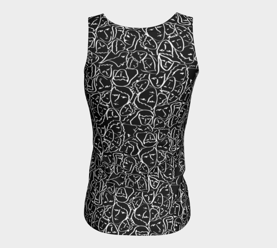 Aperçu de Elio's Shirt Faces in White Outlines on Black Crying Scene #6