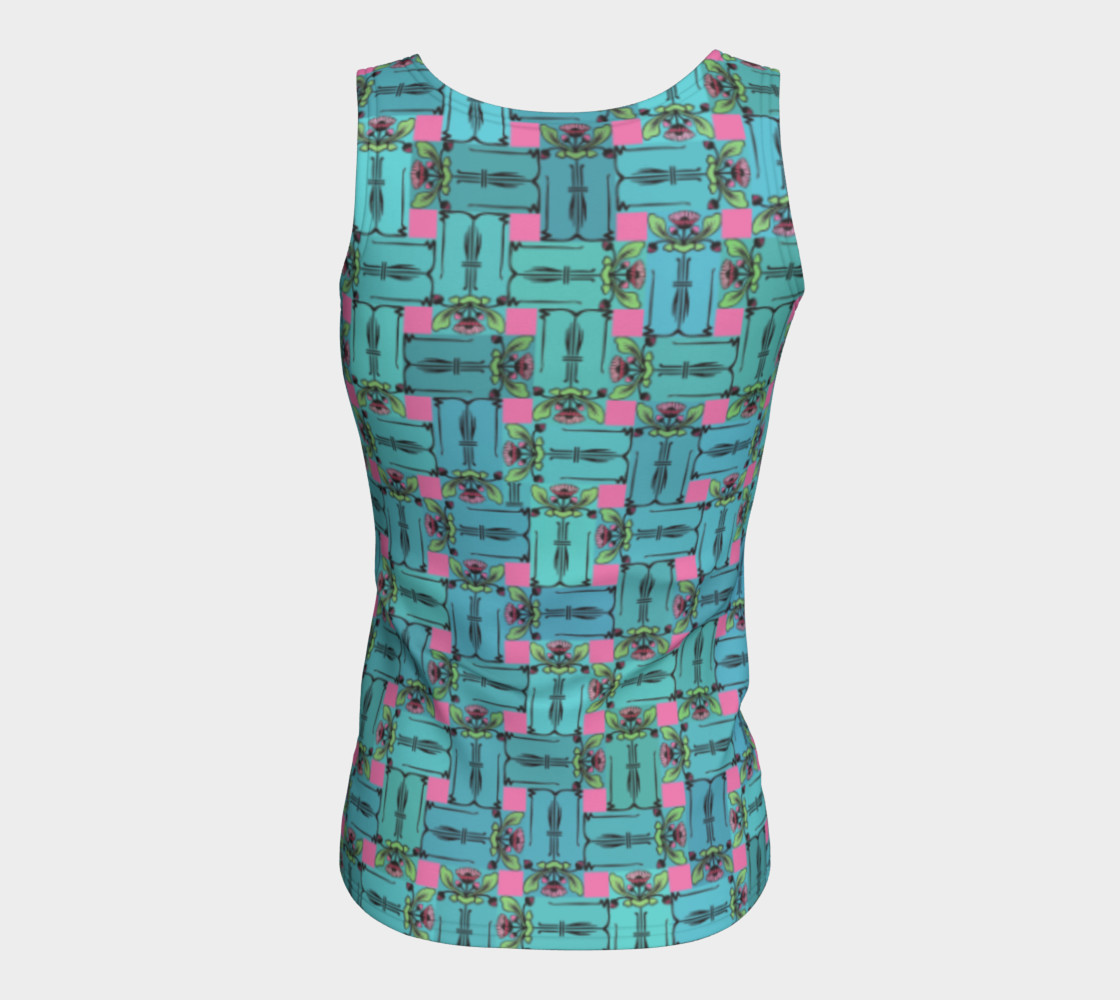 Charming Weave Fitted Tank preview #6