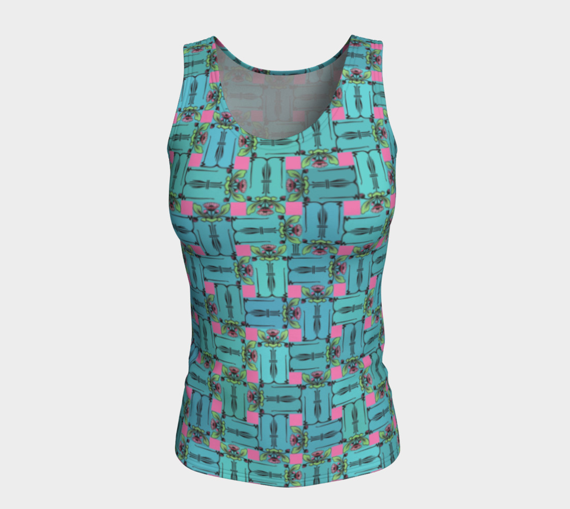 Charming Weave Fitted Tank preview #5