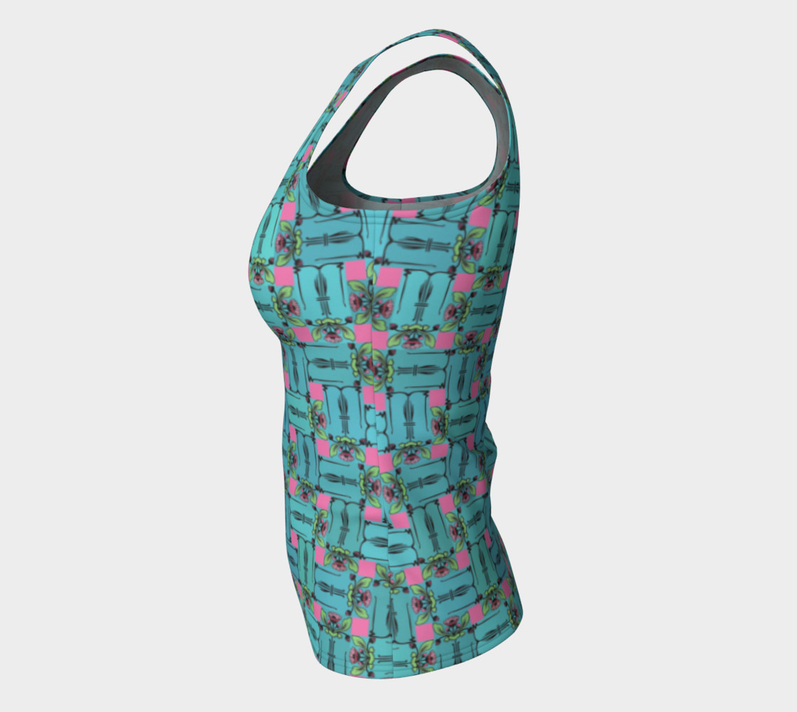 Charming Weave Fitted Tank preview #7