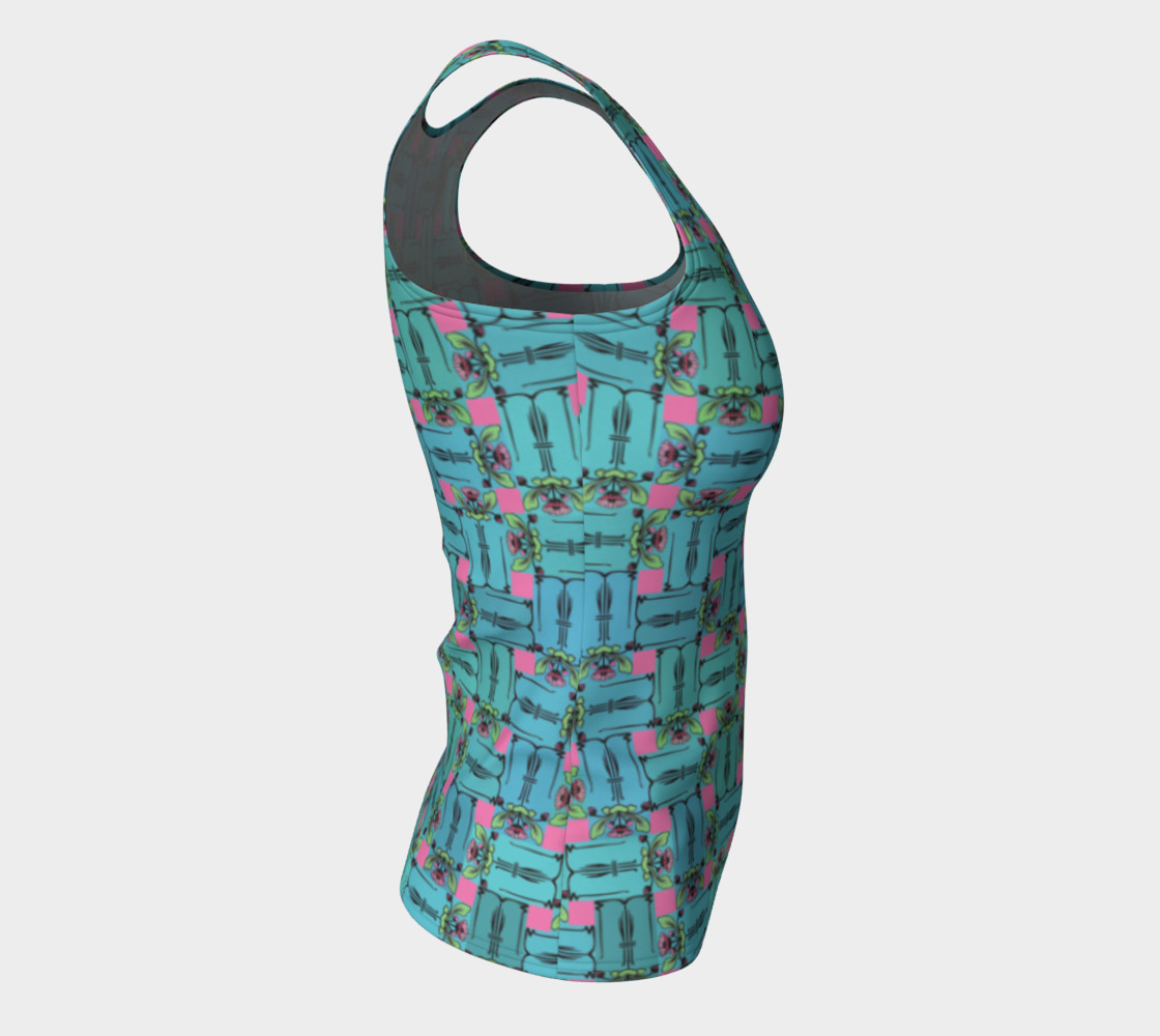 Charming Weave Fitted Tank preview #8