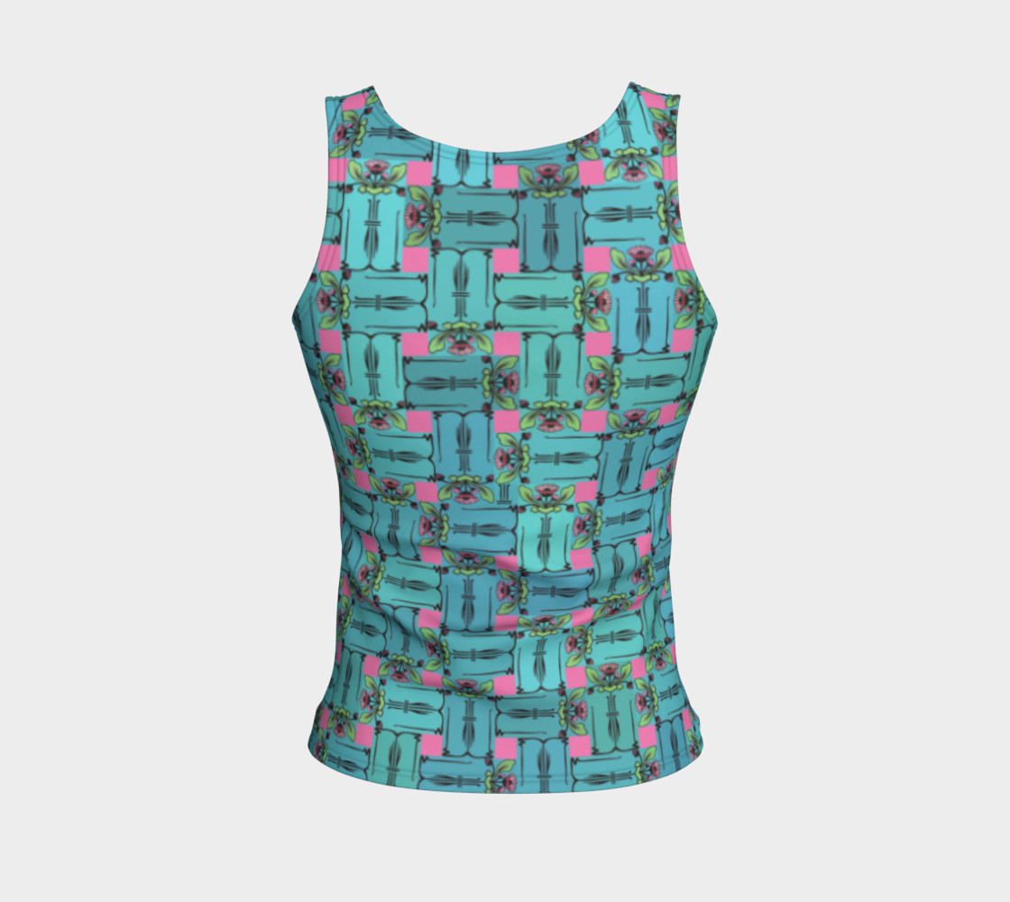 Charming Weave Fitted Tank preview #2