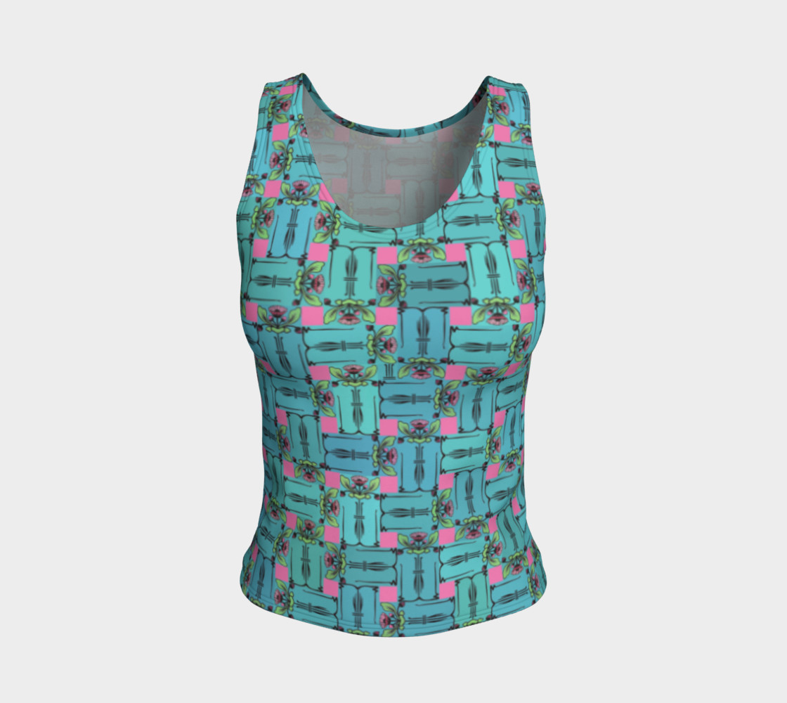 Charming Weave Fitted Tank preview #1