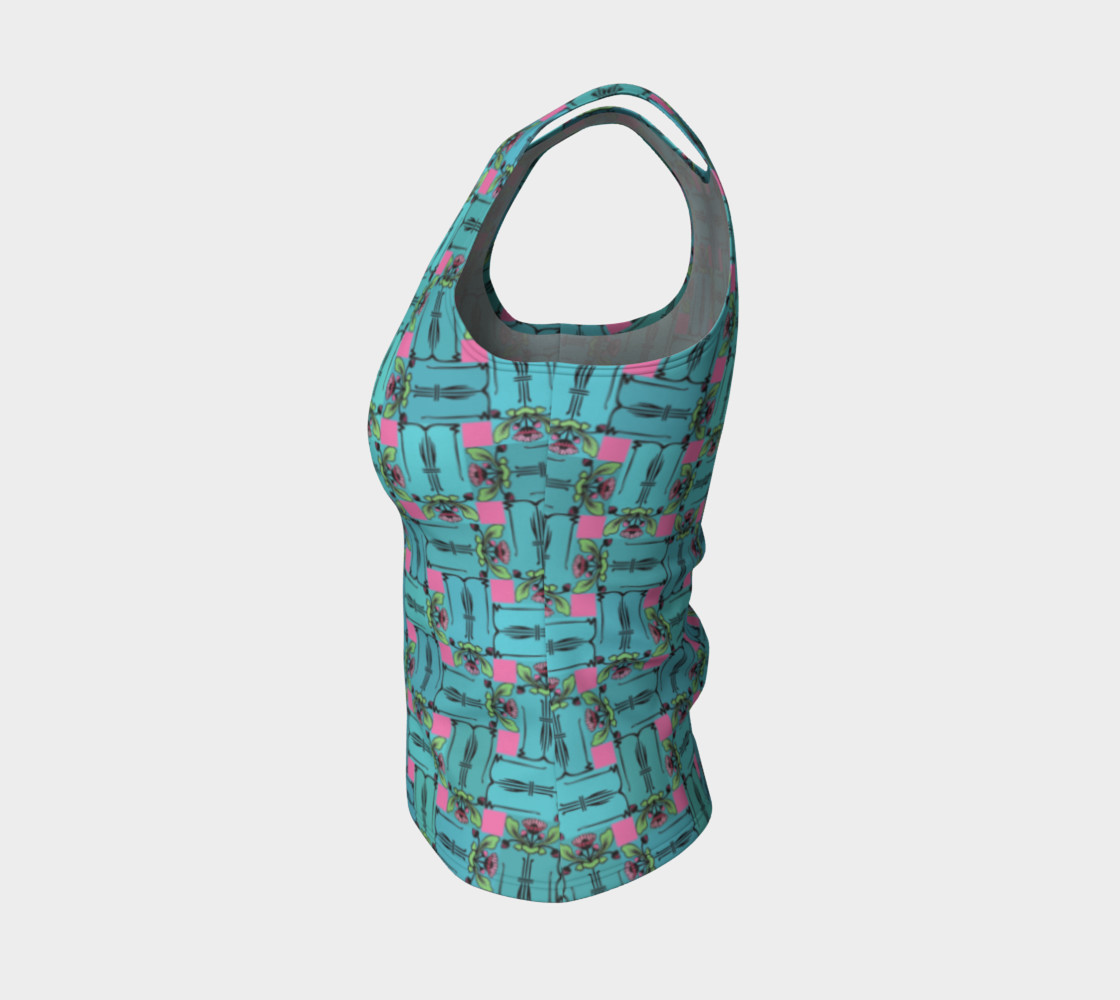 Charming Weave Fitted Tank preview #3
