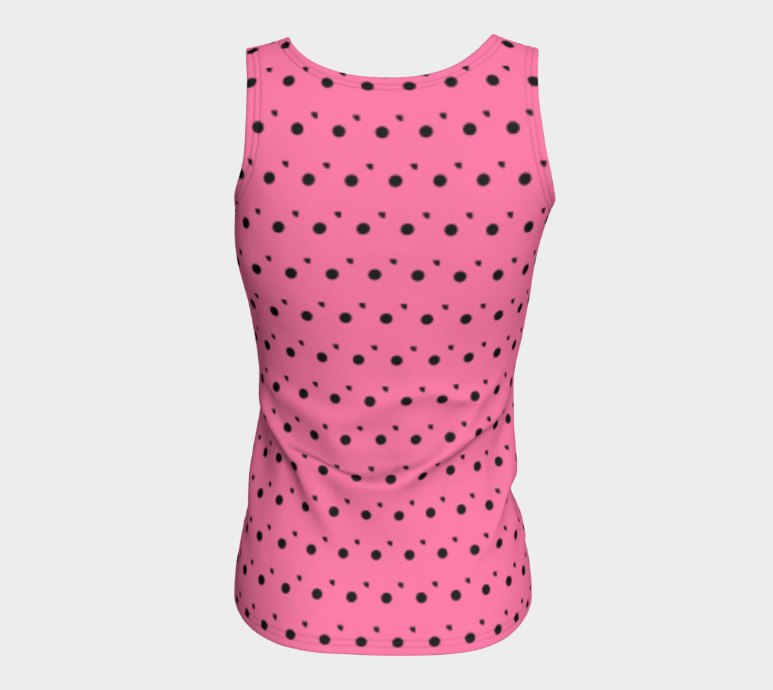 Aperçu de Tracks Bubble Gum Fitted Tank #6