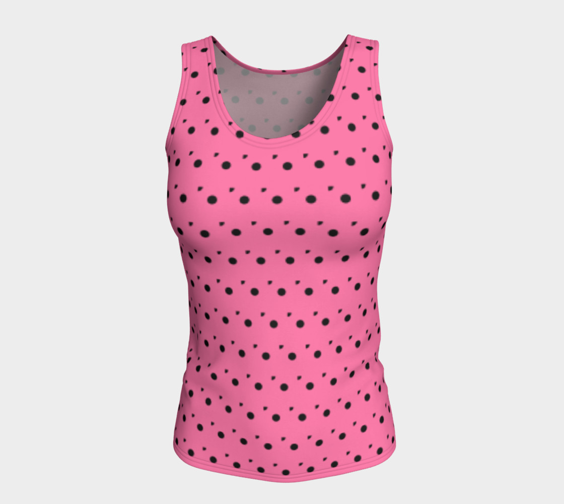 Aperçu de Tracks Bubble Gum Fitted Tank #5