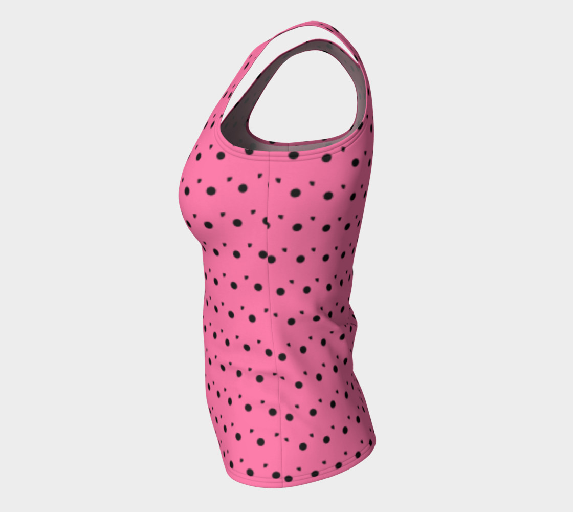 Aperçu de Tracks Bubble Gum Fitted Tank #7