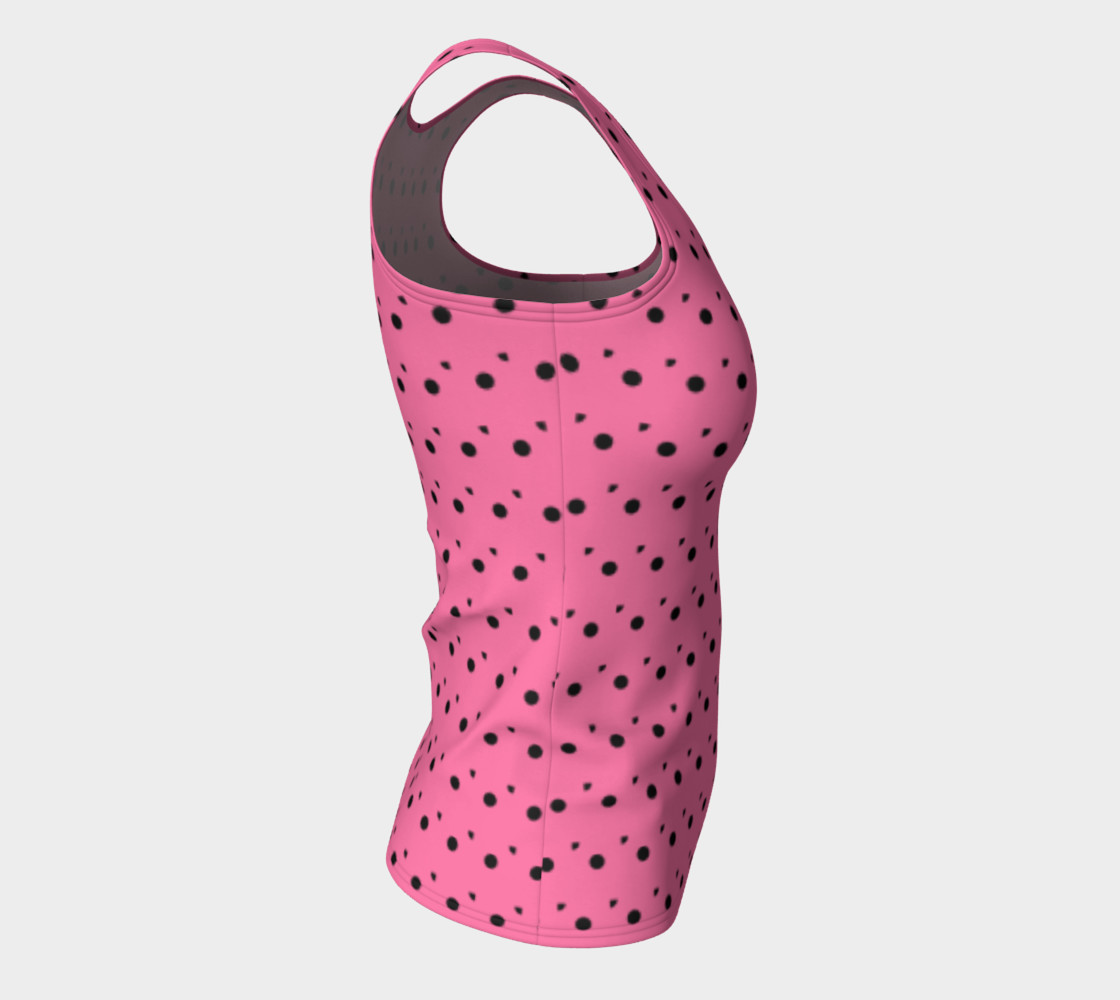 Aperçu de Tracks Bubble Gum Fitted Tank #8