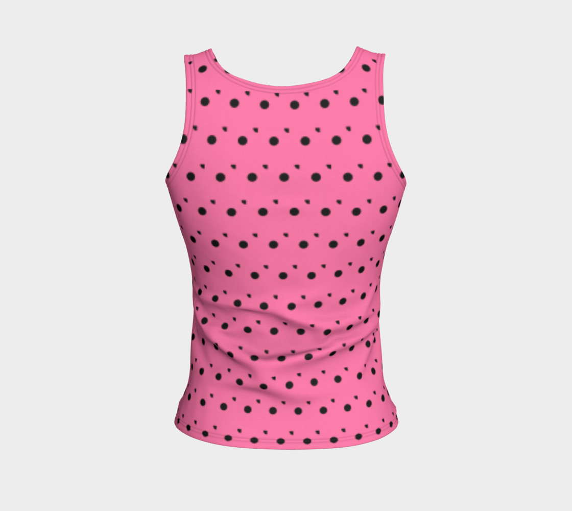 Aperçu de Tracks Bubble Gum Fitted Tank #2