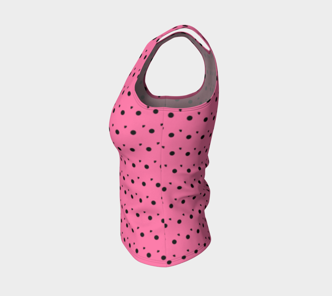 Aperçu de Tracks Bubble Gum Fitted Tank #3