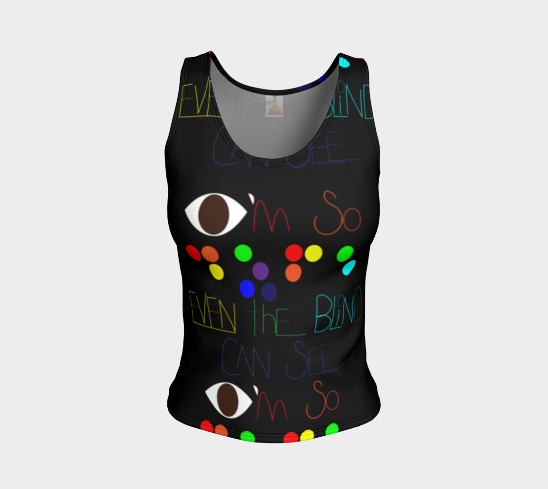 Aperçu de DOPE fitted tank top #1