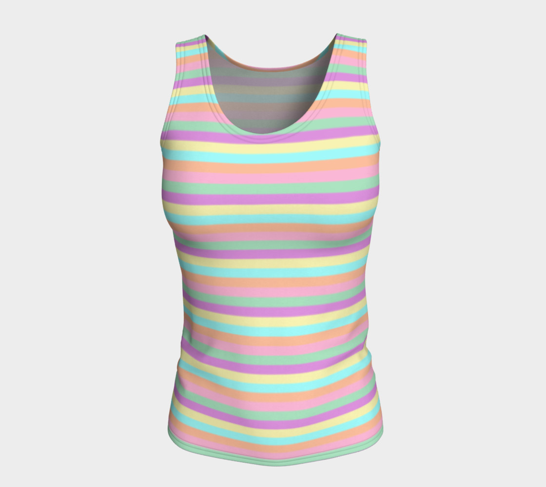 Soft Touch Fitted Tank preview #5
