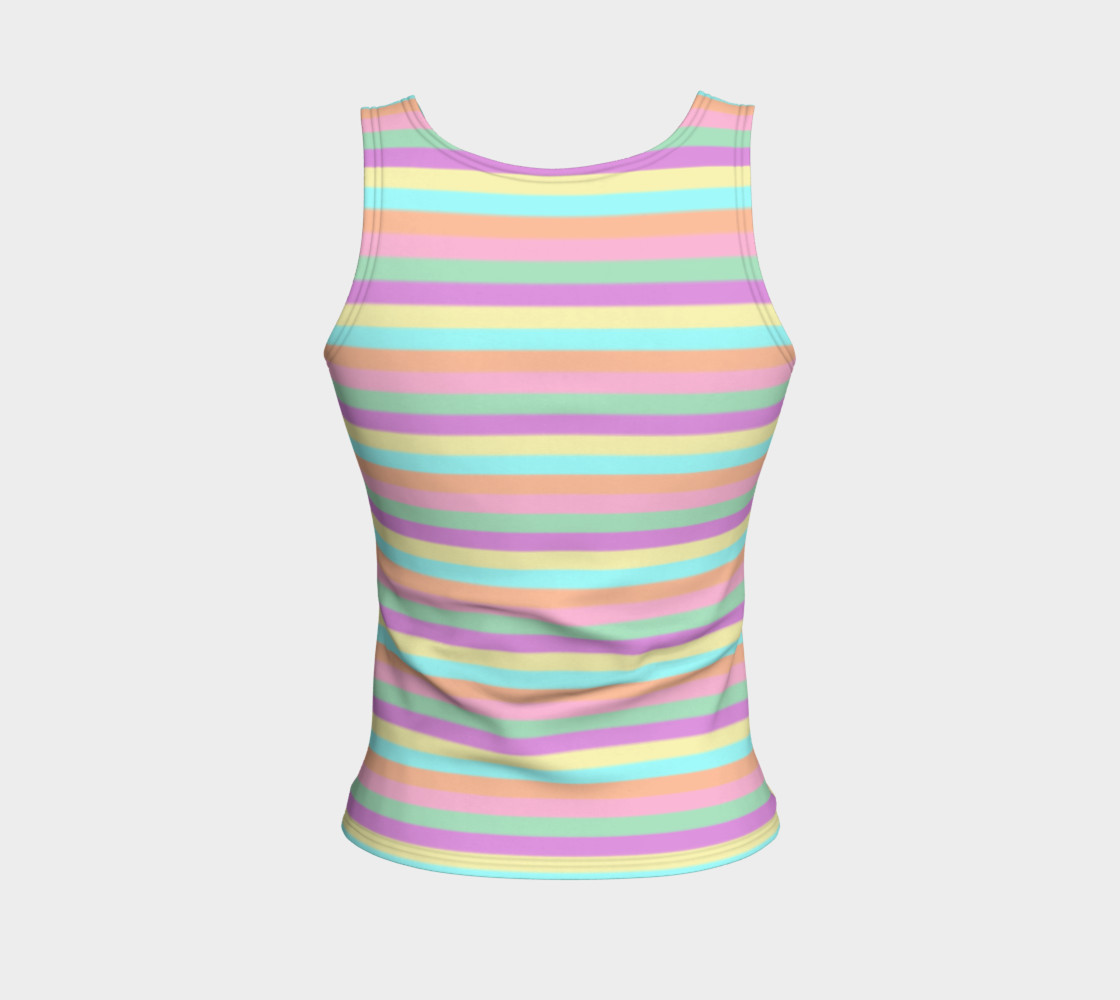 Soft Touch Fitted Tank preview #2