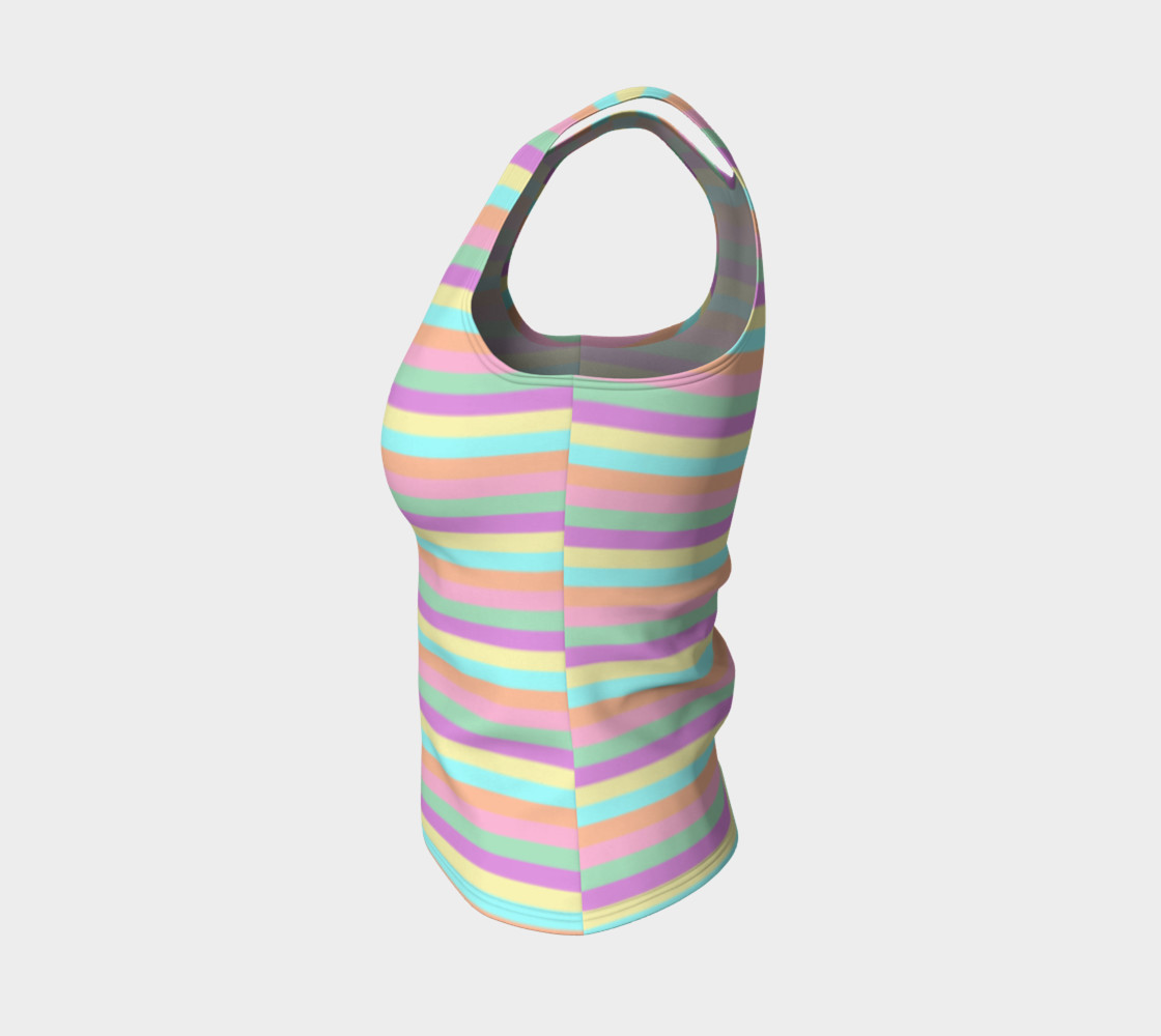 Soft Touch Fitted Tank preview #3