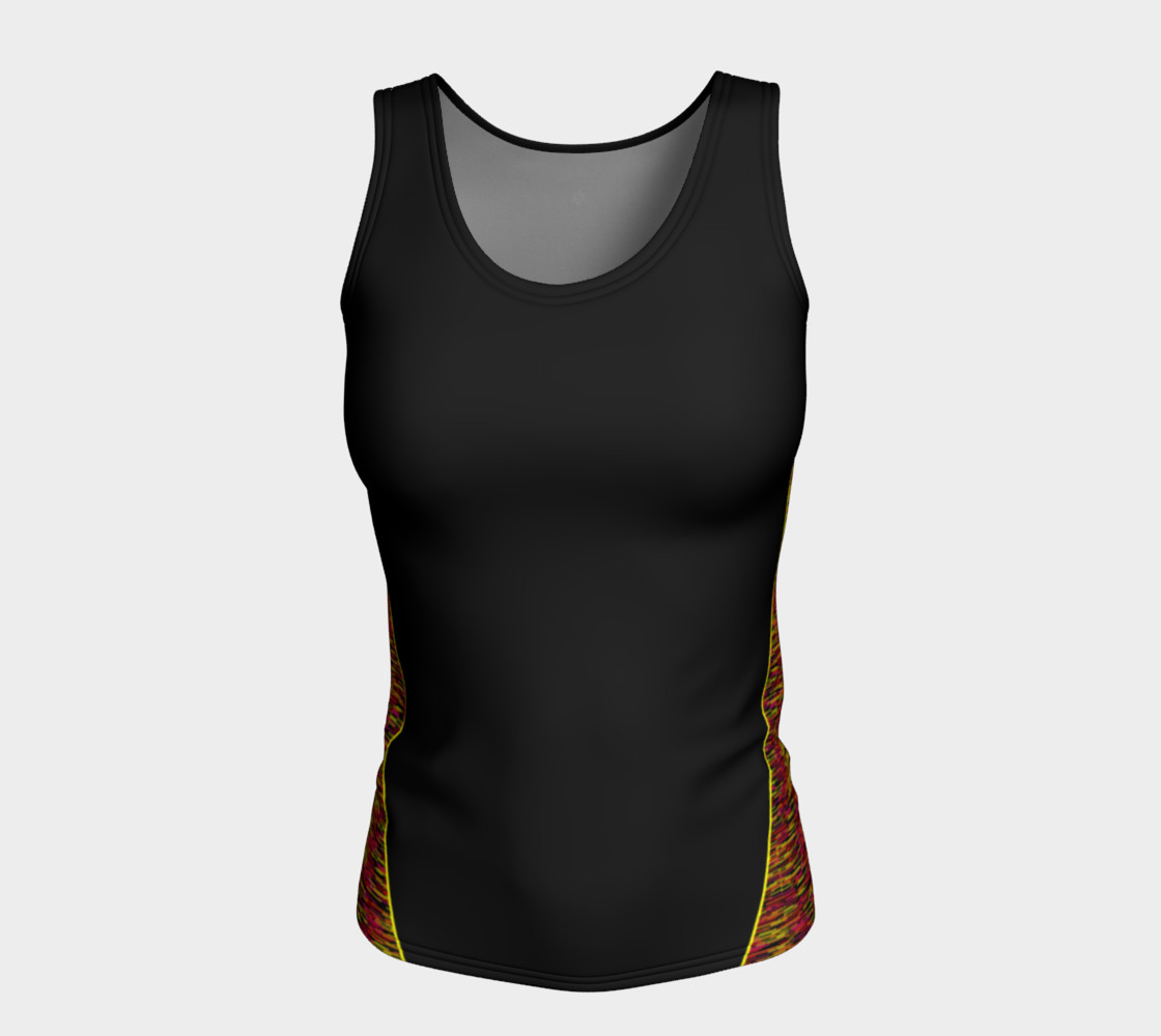 Space Dyed Black Red Orange Yellow preview #5