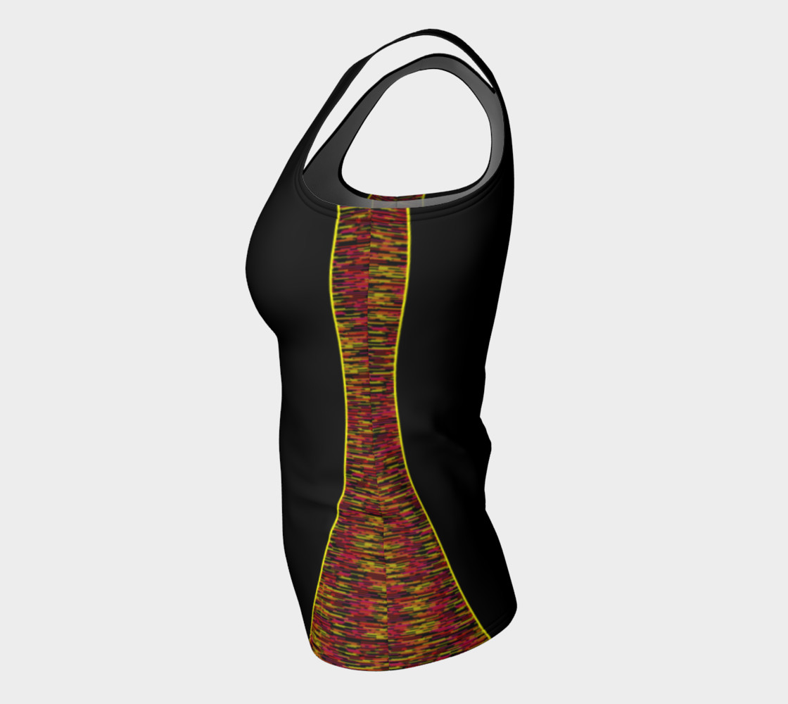 Space Dyed Black Red Orange Yellow preview #7