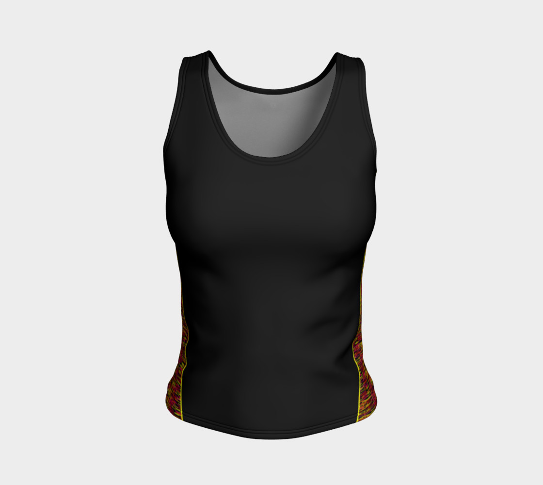 Space Dyed Black Red Orange Yellow preview #1