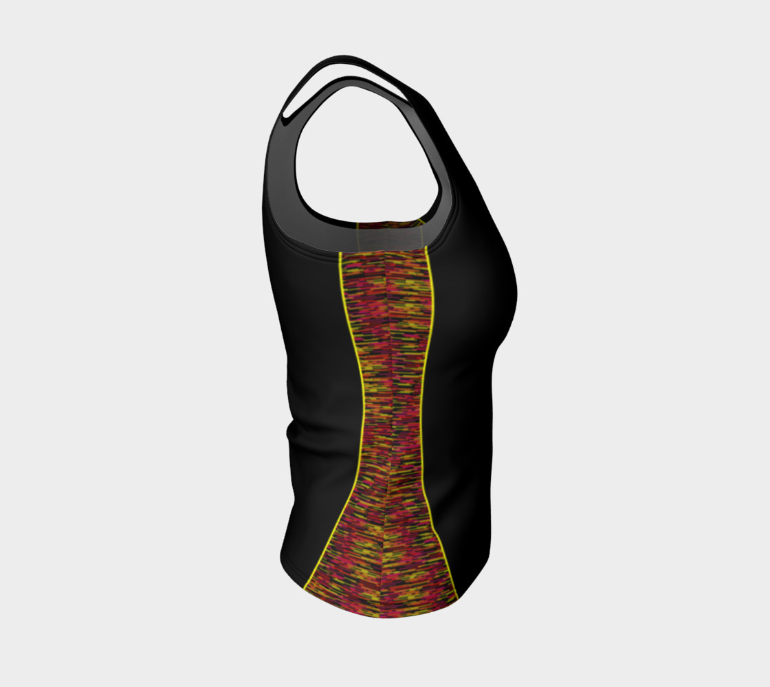 Space Dyed Black Red Orange Yellow preview #4