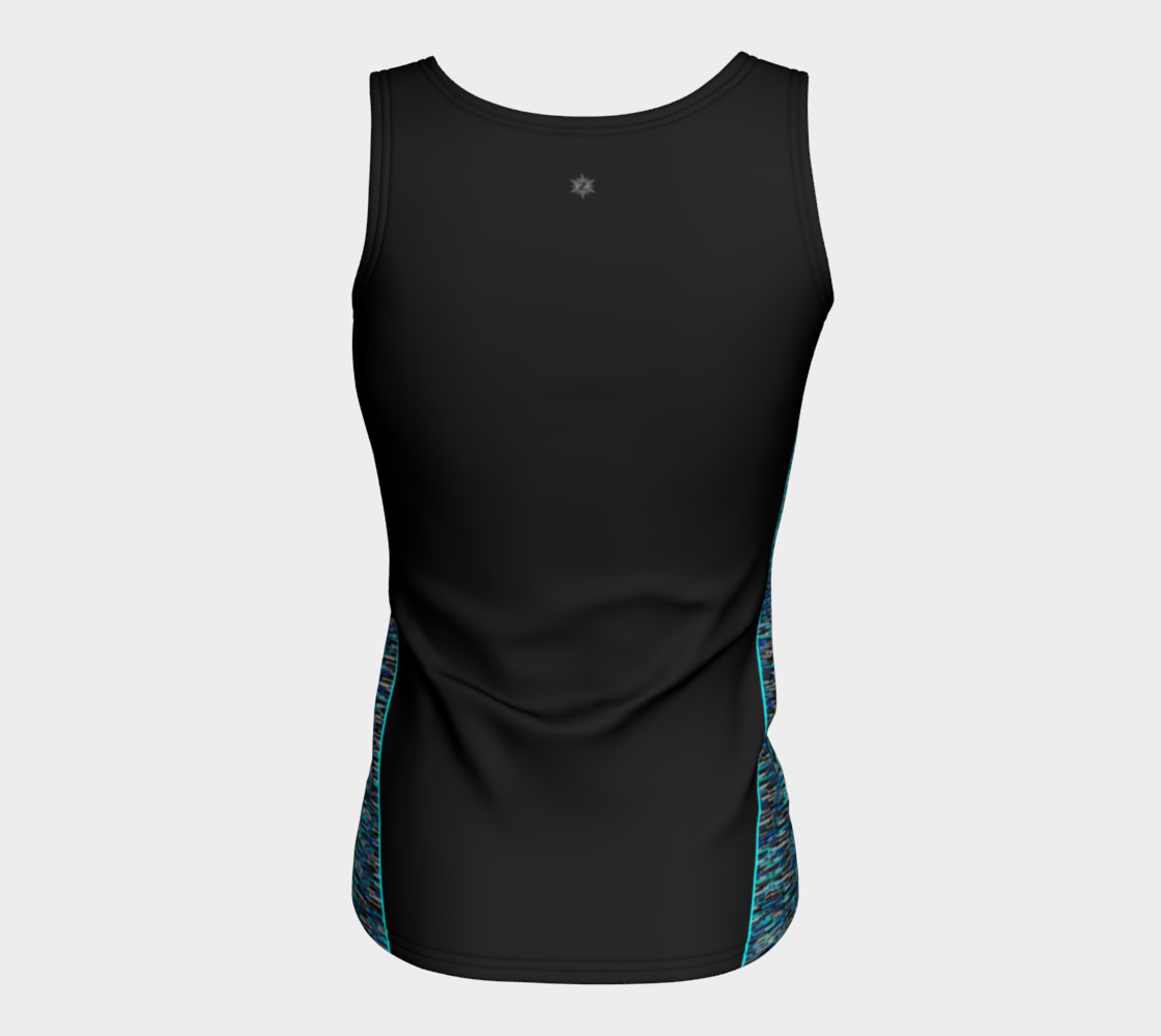 Space Dyed Black Turquoise Gray Blue preview #6