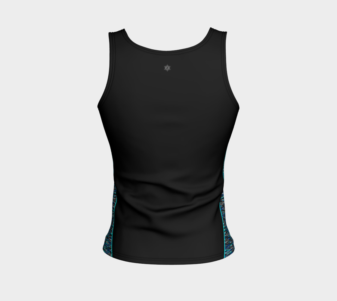 Space Dyed Black Turquoise Gray Blue preview #2