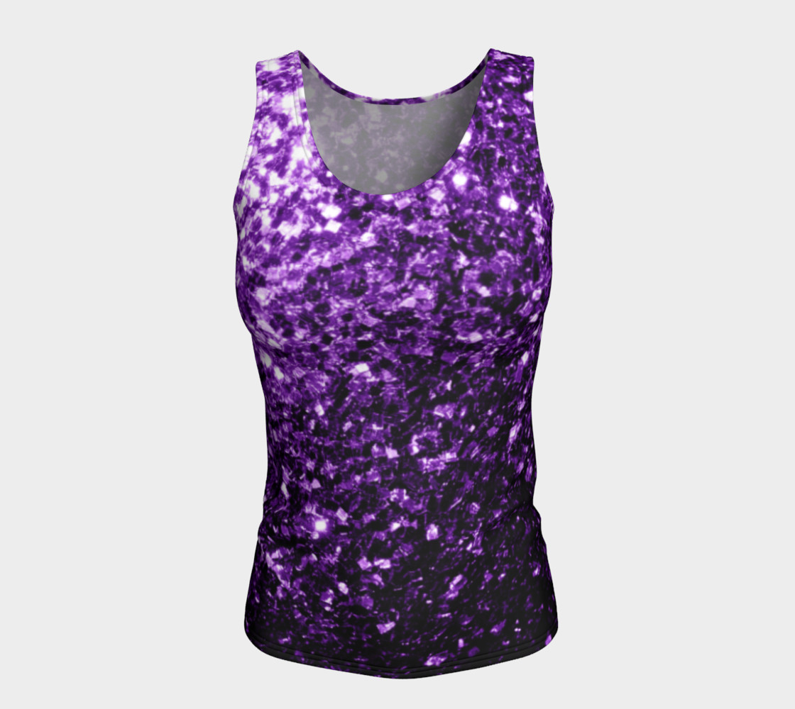 Beautiful Dark Purple glitter sparkles preview #5
