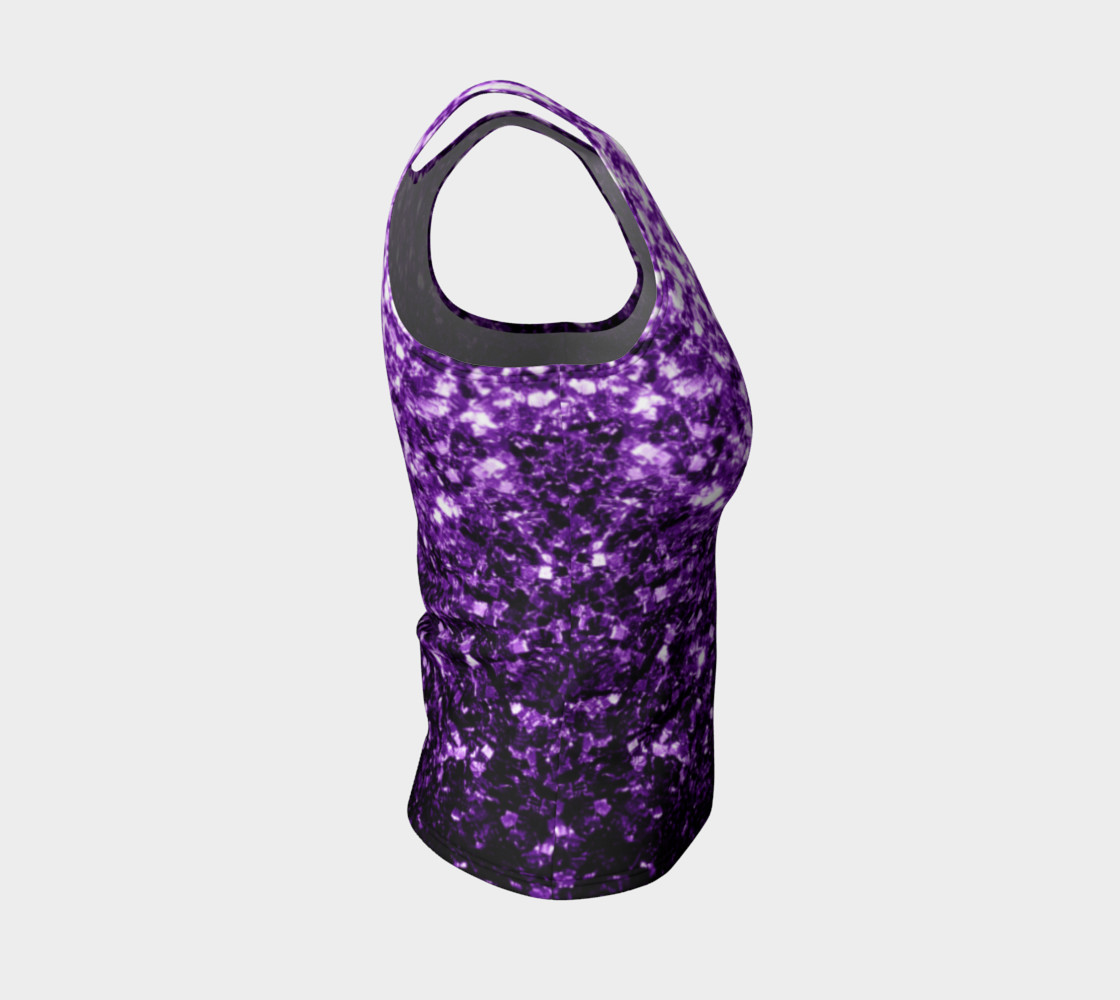 Beautiful Dark Purple glitter sparkles preview #4