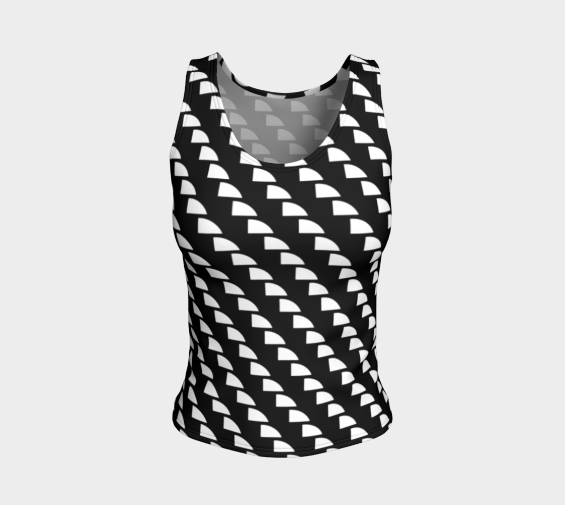 Movin' On Up Fitted Tank preview #1