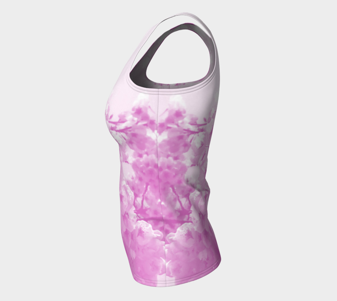 Cherry Blossom Fitted Tank Top preview #7